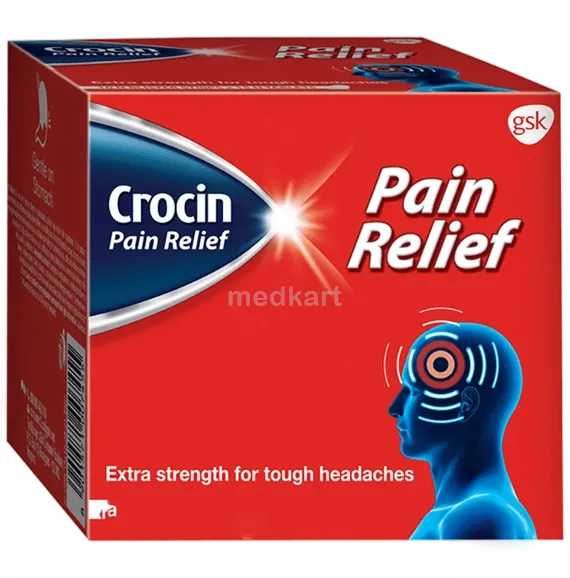 crocin pain relief tablet 15's